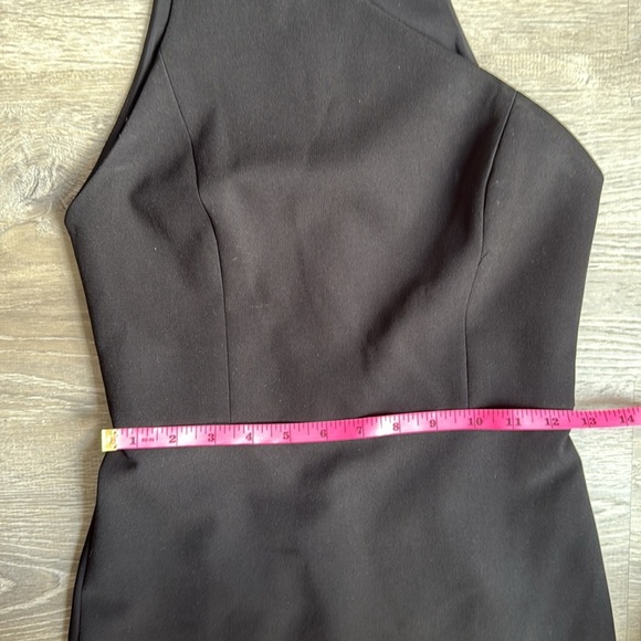 Alice and Olivia Skyla One Shoulder mini  Dress 0 - Picture 8 of 14